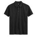 Black Color Half Sleeves Designer Polo T-Shirt (A-3549)