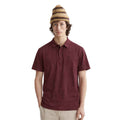 Burgundy Color Half Sleeves Designer Polo T-Shirt (A-3549)
