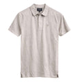 Half Vista White Color Half Sleeves Designer Polo T-Shirt (A-3549)