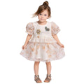 Girl Floral Printed Frock (A-3186)