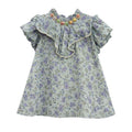 Girls Floral Printed Frock (A-3184)