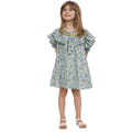 Girls Floral Printed Frock (A-3184)