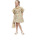 Floral Girl Printed Frock (A-3184)