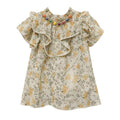 Floral Girl Printed Frock (A-3184)