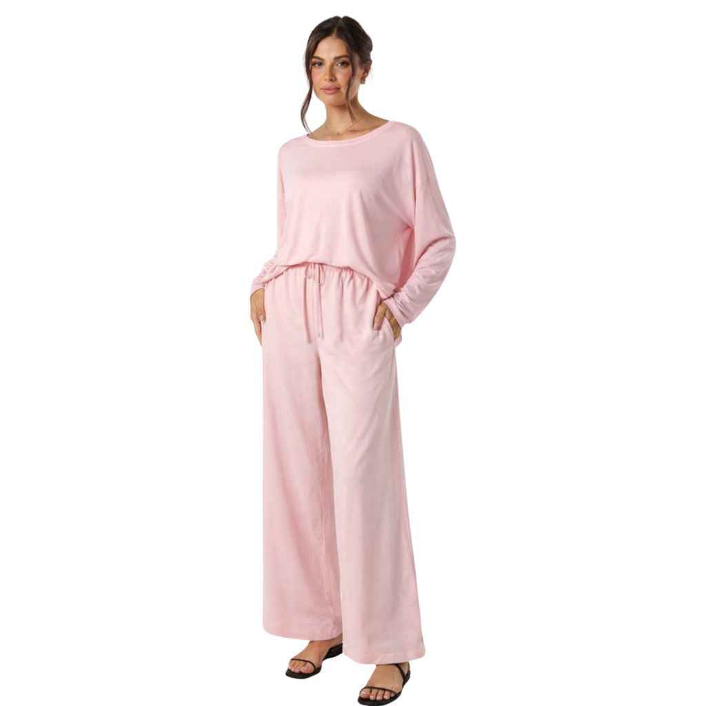 Light Pink Women's Track Suit (A-2531)