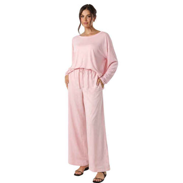 Light Pink Women's Track Suit (A-2531)