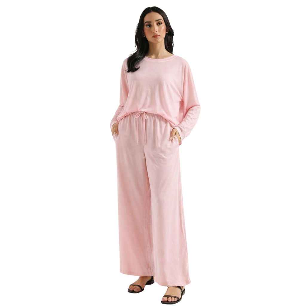 Light Pink Women's Track Suit (A-2531)