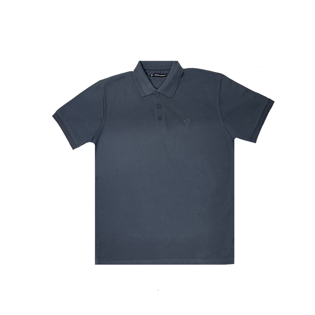 BASIC P.K FABRIC POLO (A-3408) - LEMON DENIM