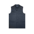 DARK GREY SELF WAISCOAT (A-2368)