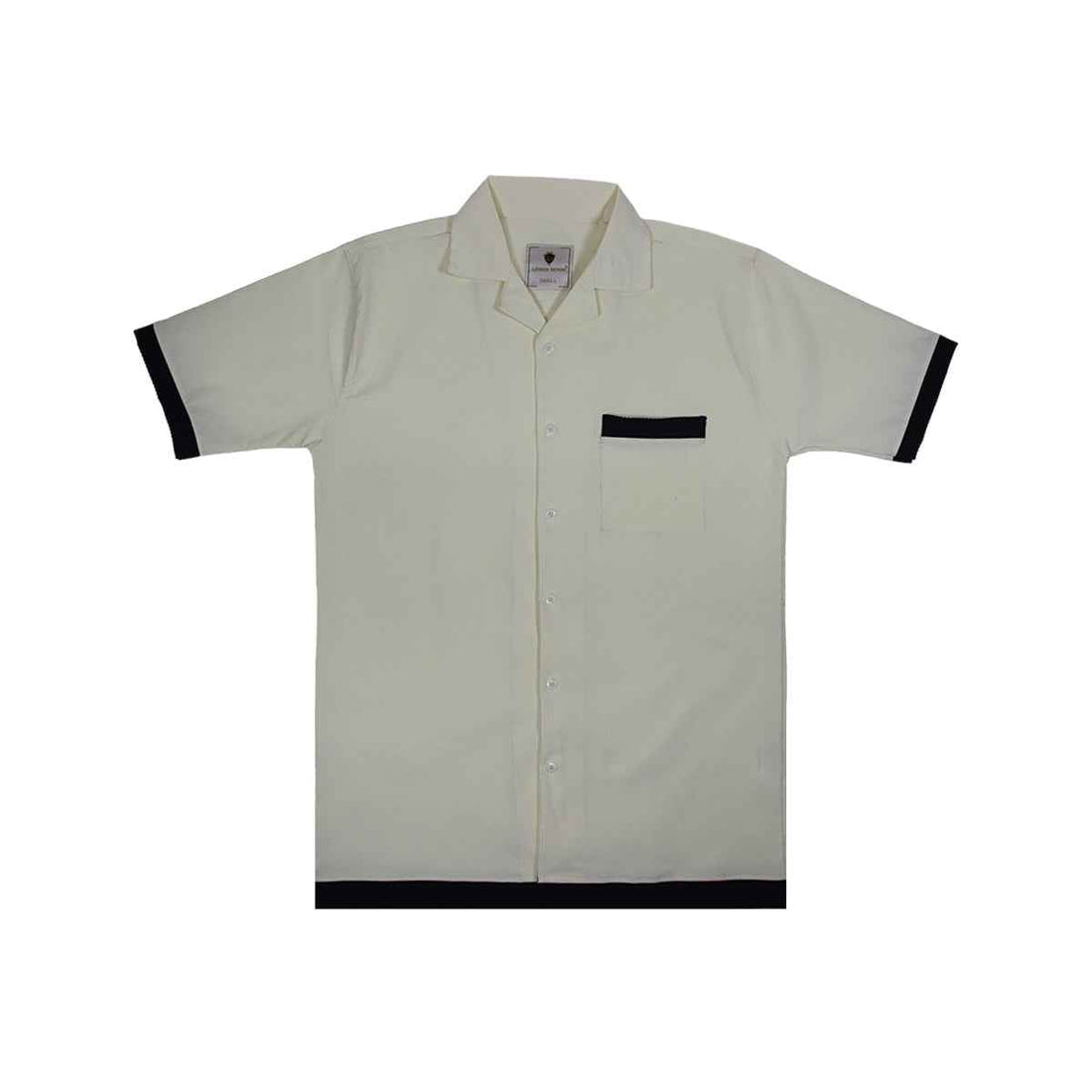 Mens Contrast Pocket Casual Shirt (LT_43_A_3454) - LEMON DENIM