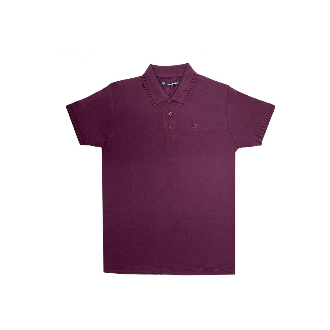 BASIC P.K FABRIC POLO (A-3408) - LEMON DENIM