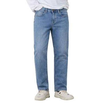 Sky Blue Mens Slim Fit Denim Jeans (A-3978)