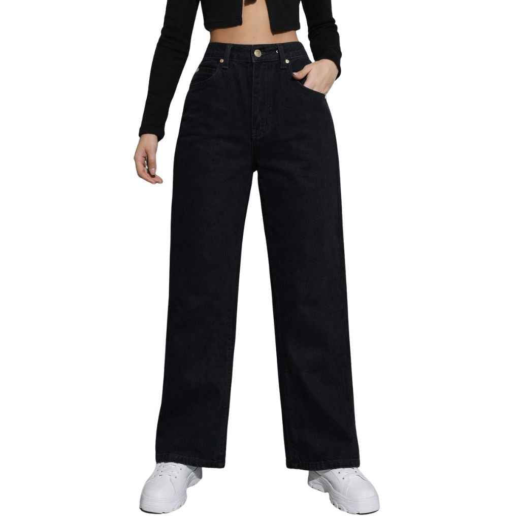 Denim Wide Leg Jeans (A-2937)