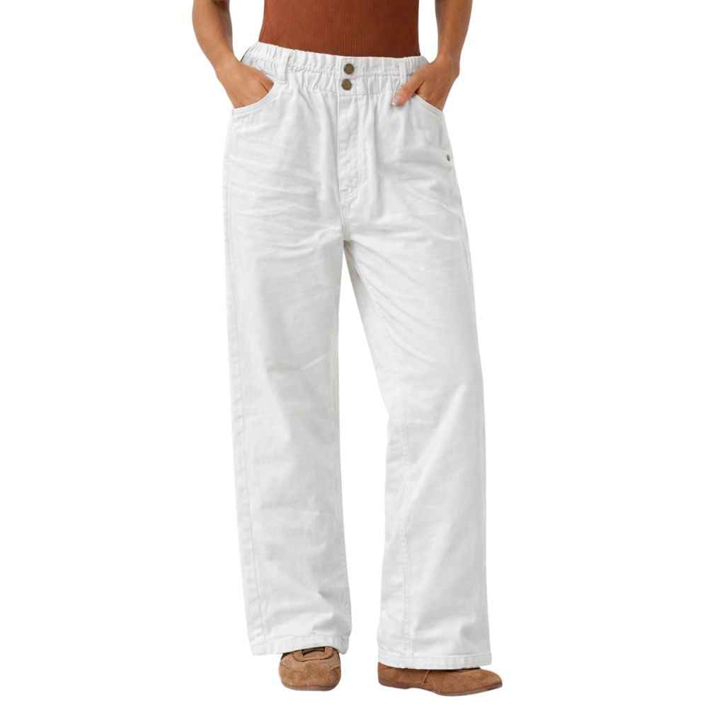 White Ladies Denim Jeans (A-3002)