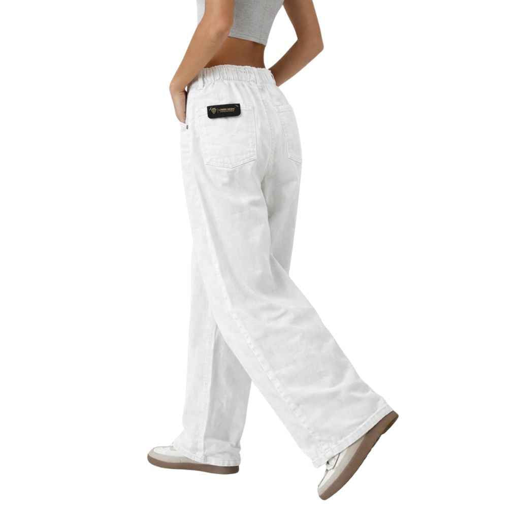 White Ladies Denim Jeans (A-3002)