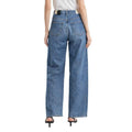 Powder Blue Women's Wide Lag Jeans (A-2968)