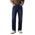 Dark Blue Mens Classic Denim Jeans (A-4002)