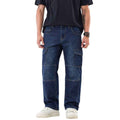 Mens Baggy Cargo Style Six Pocket Denim (A-4004)