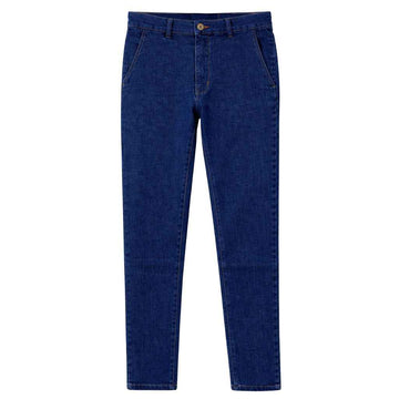 Navy Blue Cross Pocket Smart Fit Denim (A-1681)