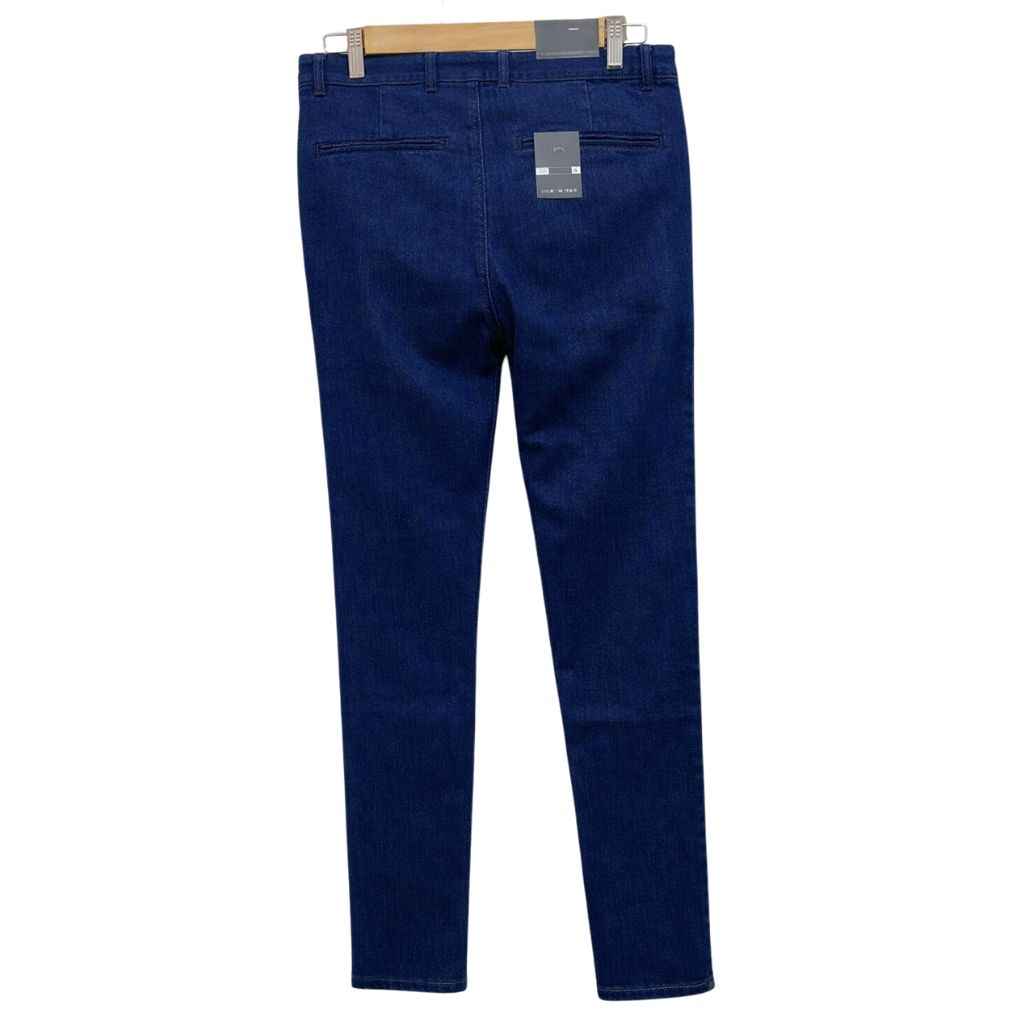 Navy Blue Cross Pocket Smart Fit Denim (A-1681)