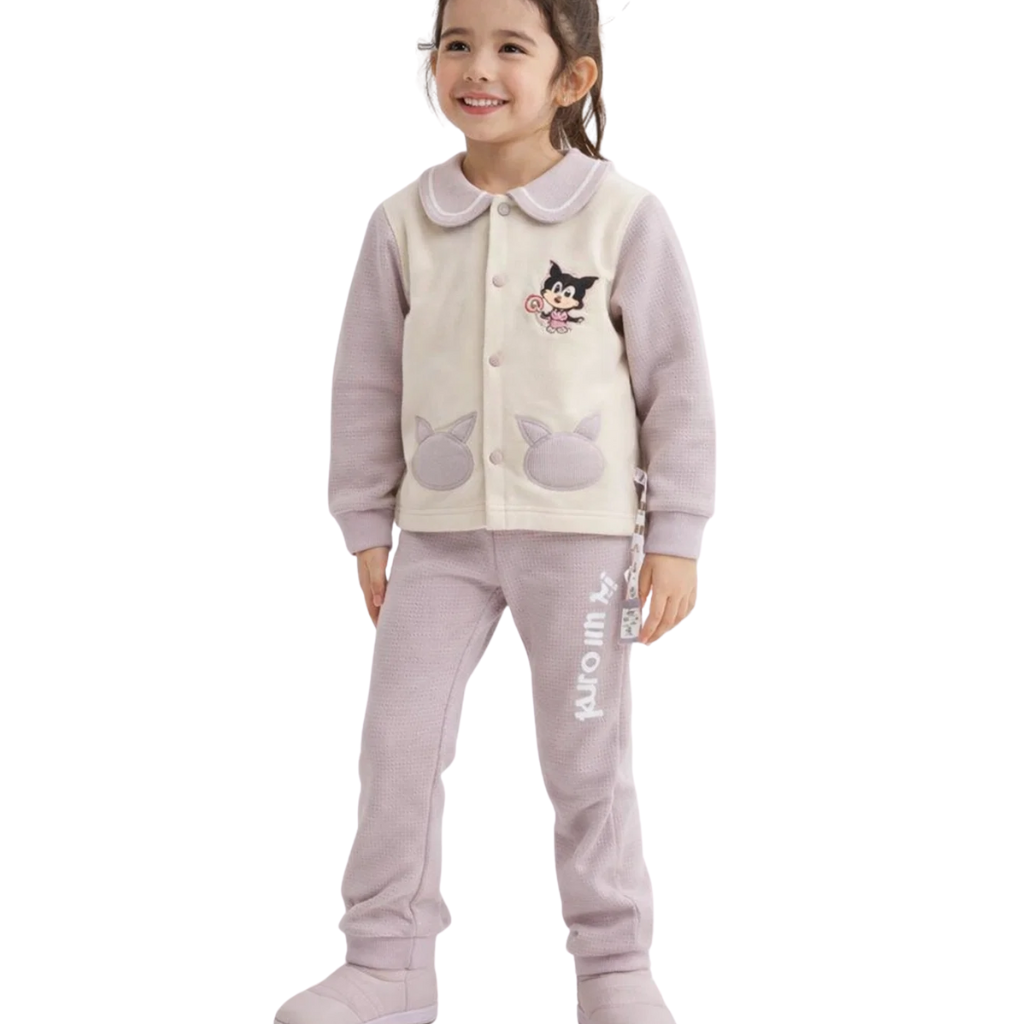 Girls Doll Printed Co-Ord Set (A-3886)