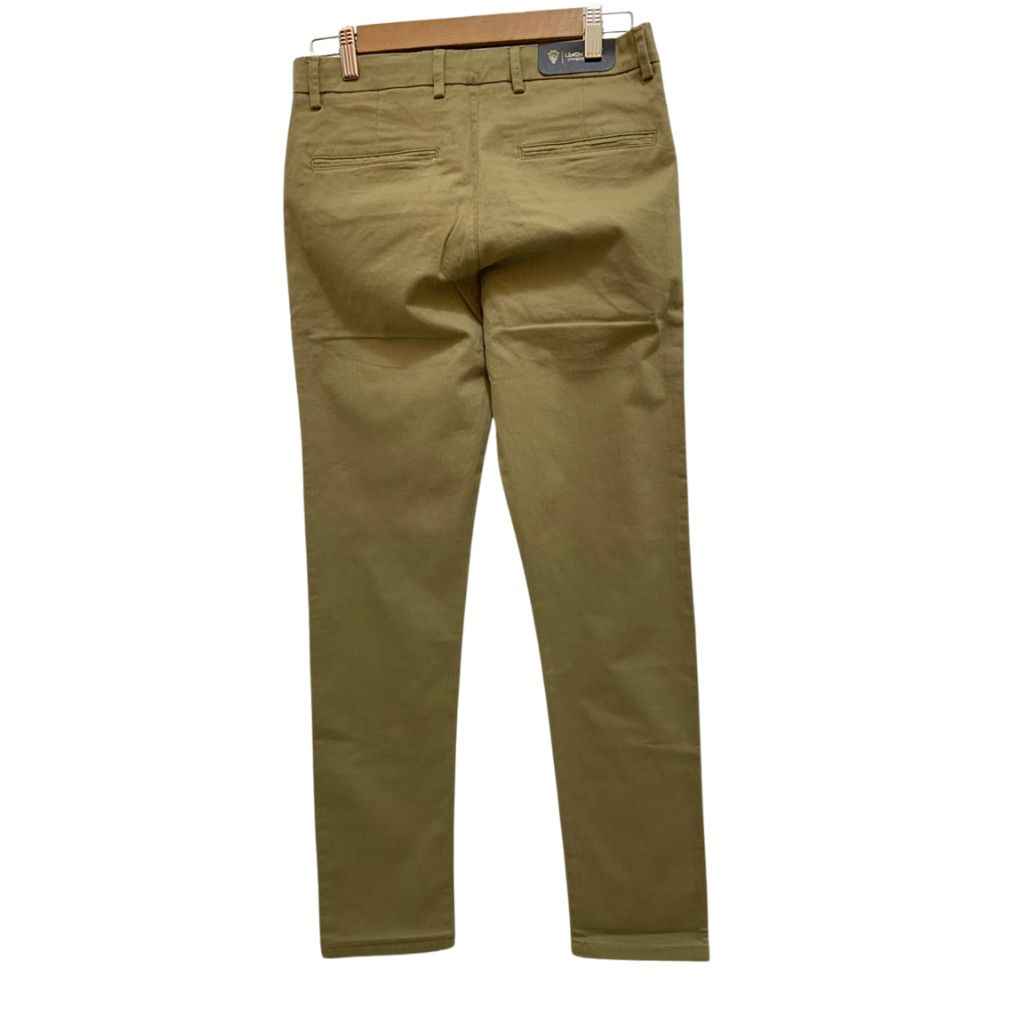 Khaki Color Cotton Chino Pant (A-3452)