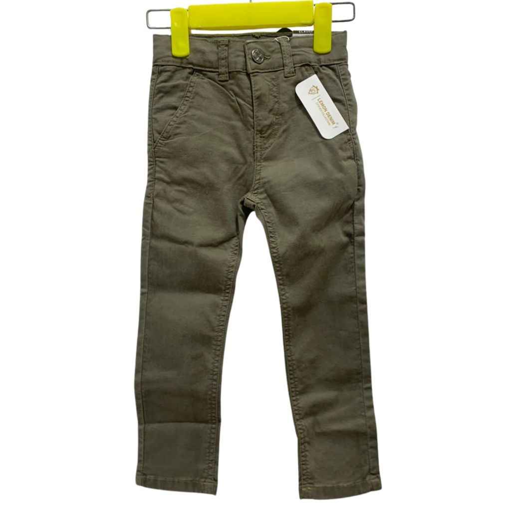 Boys Straight-Fit Cotton Chinos (A-3938)