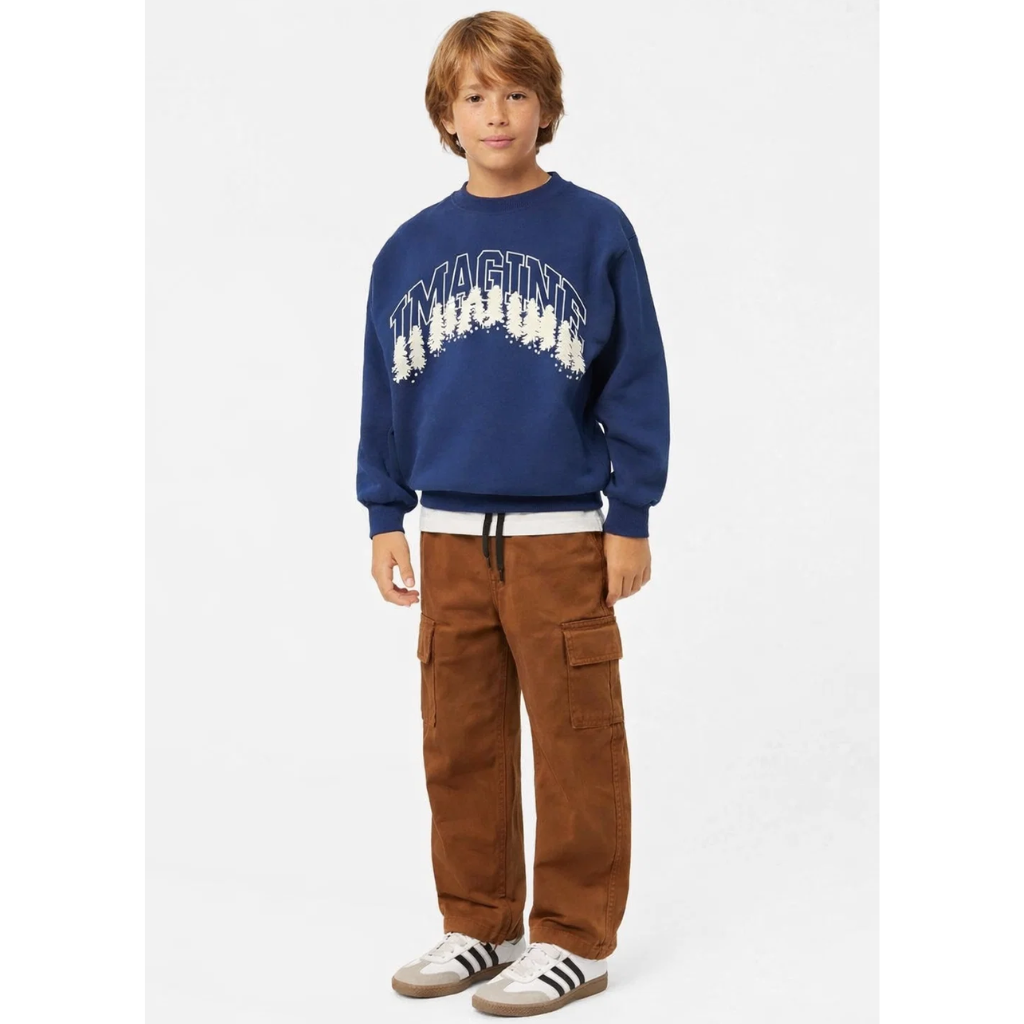 Light Orange Six Pocket Cargo Pant (A-3929)