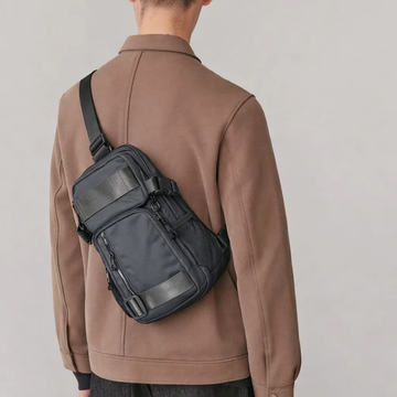 Travelling Grey Backpack Bag (A-2080)