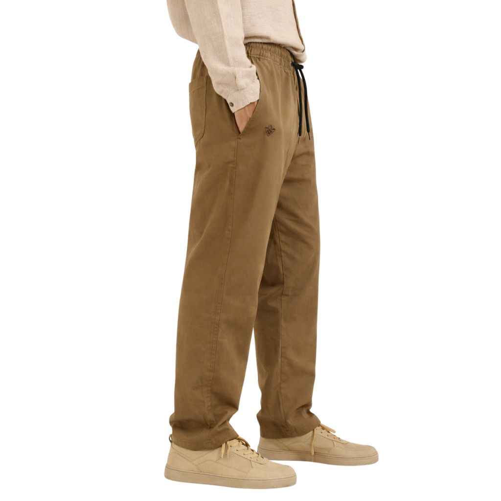 Golden Brown Mens & Womens Lose Fit Center Line Trouser (A-3673)
