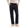 Black Cross Pocket Style Mens Casual & Formal Cotton Chino Pant (A-4022)