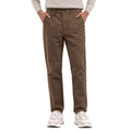 Light Brown Cross Pocket Style Mens Casual & Formal Cotton Chino Pant (A-4026)