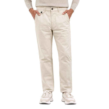 Off-White Cross Pocket Style Mens Casual & Formal Cotton Chino Pant (A-4025)