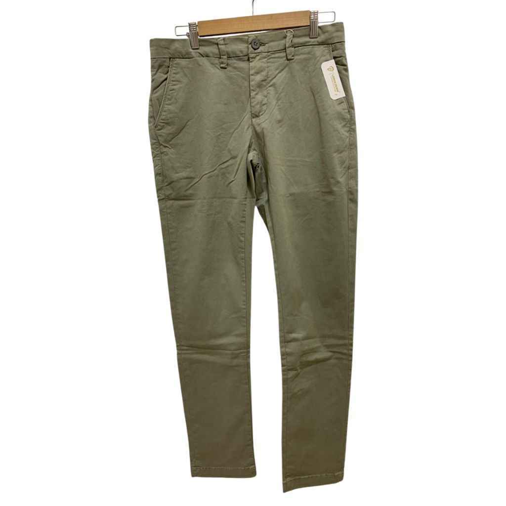 Bottle Green Men Cotton Chino Pant (A-3986)