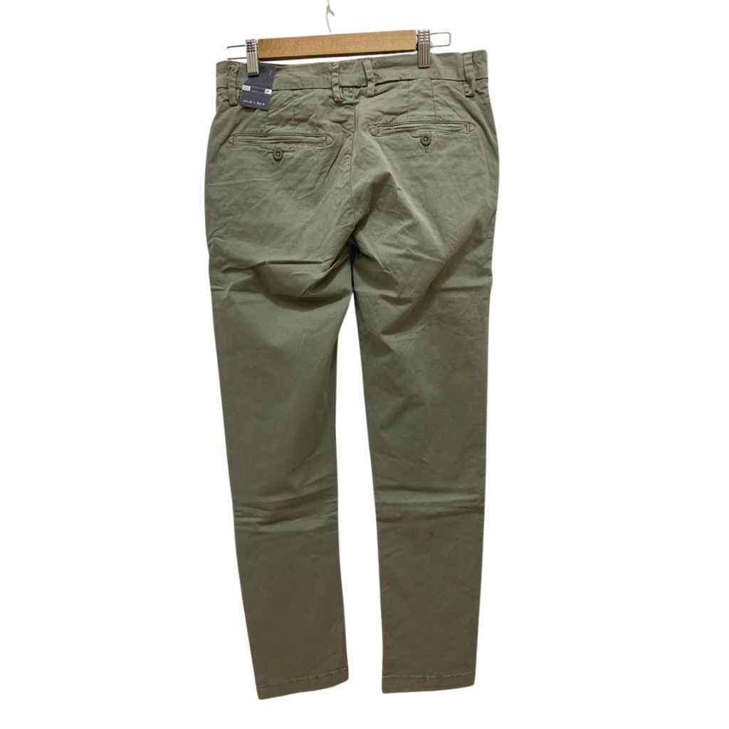 Bottle Green Men Cotton Chino Pant (A-3986)