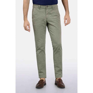 Bottle Green Men Cotton Chino Pant (A-3986)