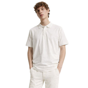 White Lemon Denim Polo (A-3408)