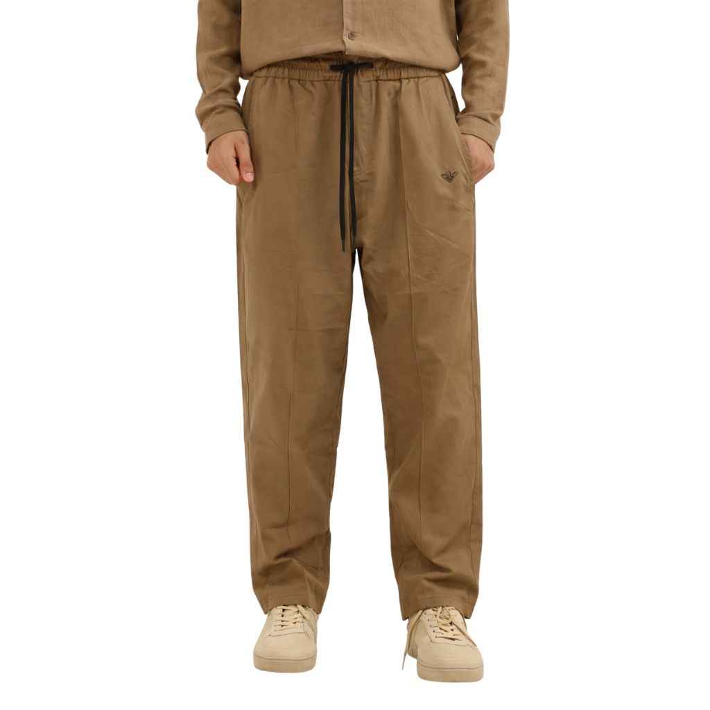 Golden Brown Mens & Womens Lose Fit Center Line Trouser (A-3673)