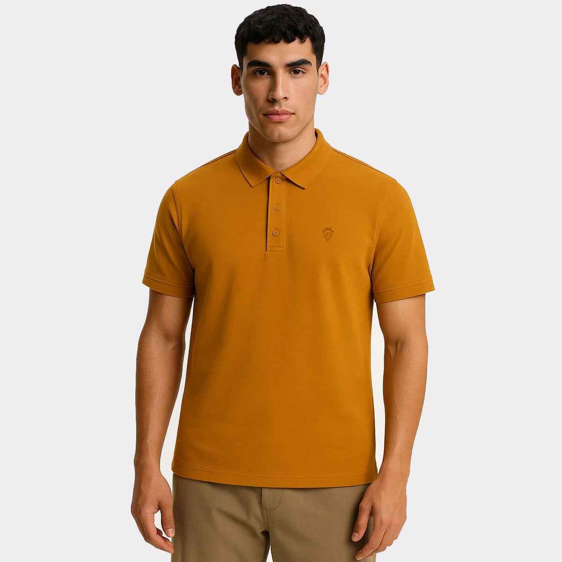 Mens Plan Polo A-3407 - Stylish Imported Casual Wear