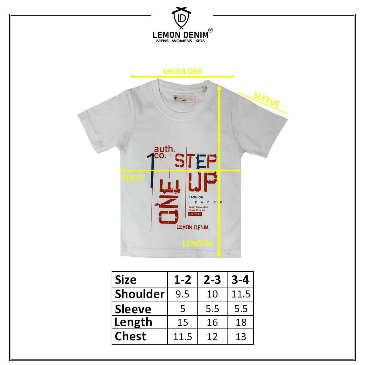 KIDS GRAPHIC TSHIRT [D01] (A-1538) - Kids Graphic T-Shirt for Stylish Comfort