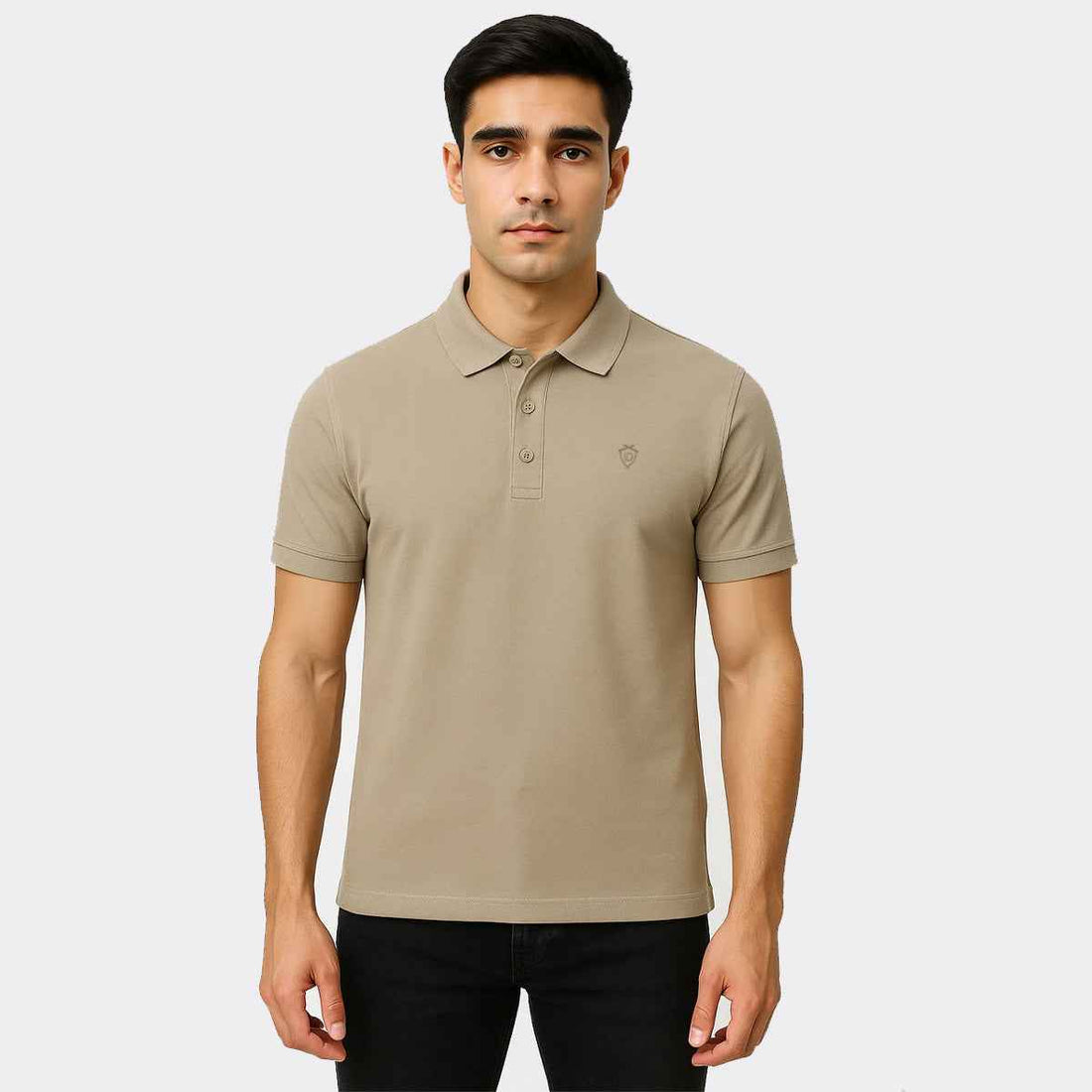 Mens Imported Plan Polo (A-3407)
