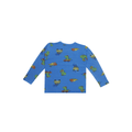 Blue Kids Printed Suit