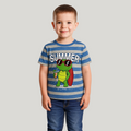SEO Optimized Title: Organic Striped Graphic T-Shirt A-1596 – Eco-Friendly Fashion
