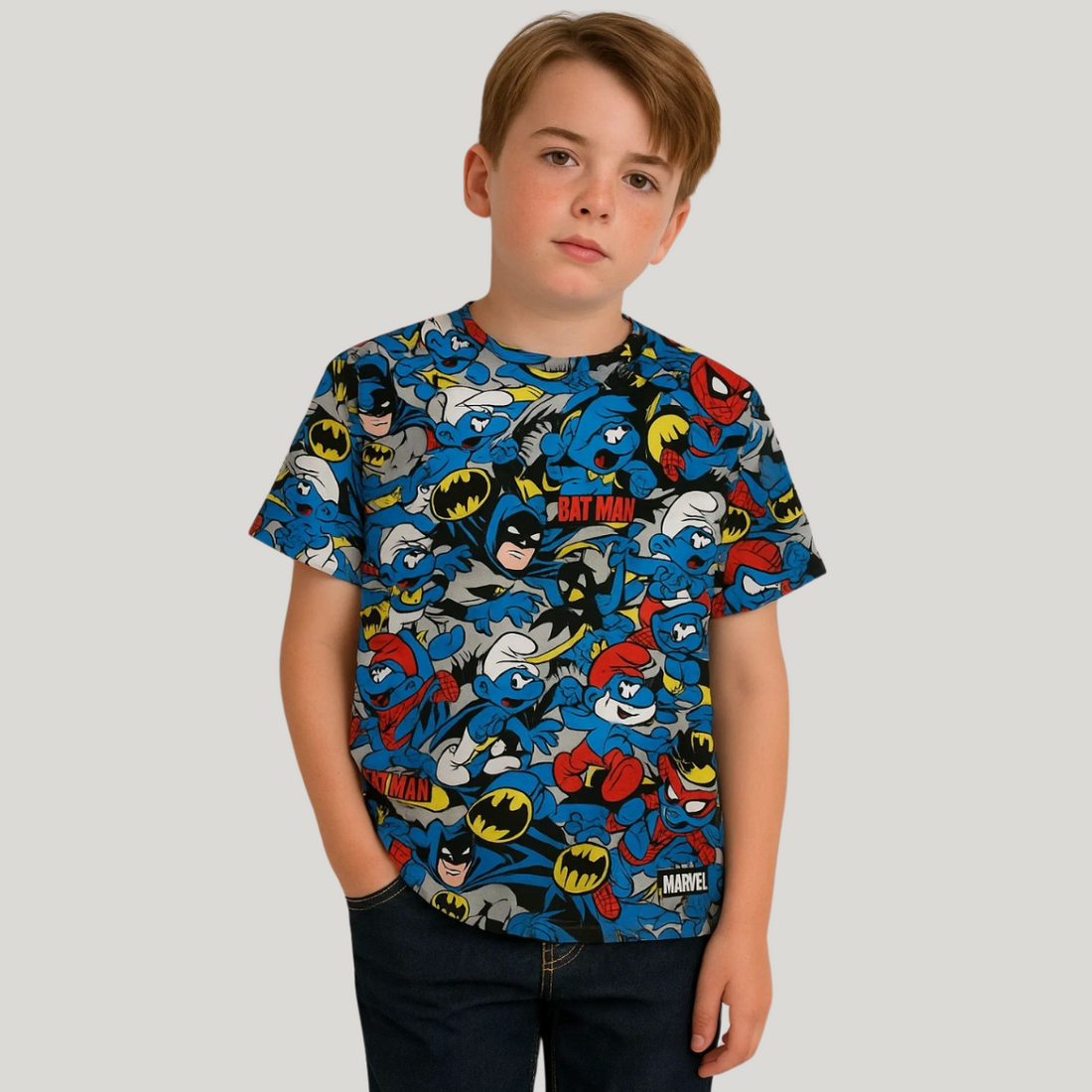 Boys Tee 17 A-1393 - Stylish Comfortable Wear for Boys