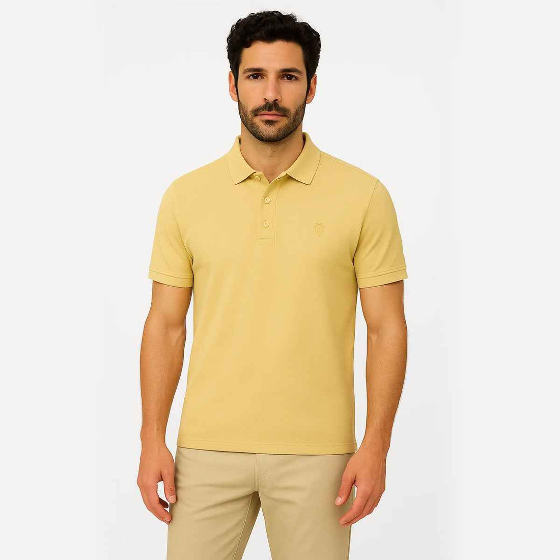 Mens Imported Plan Polo (A-3404)
