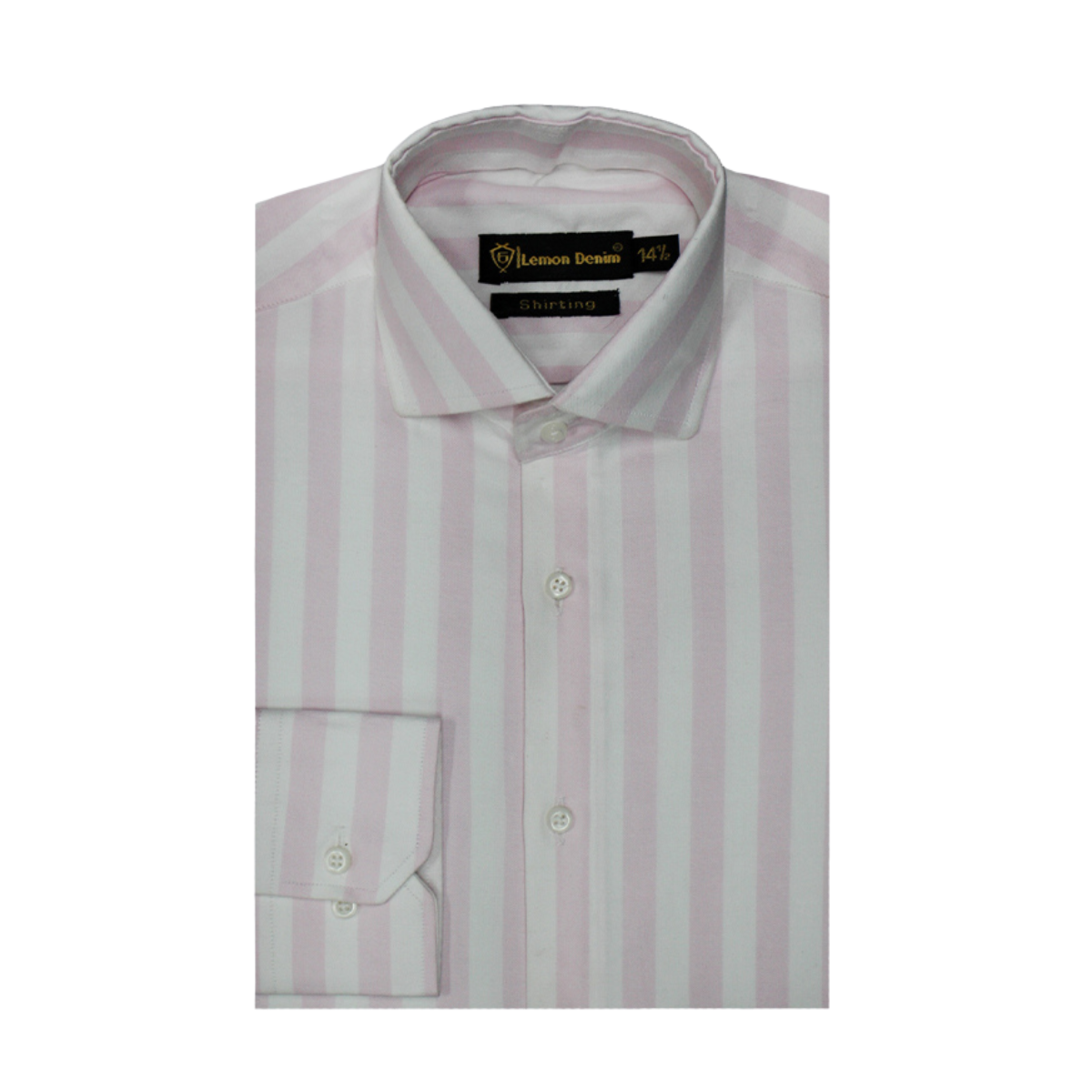 Mens White Stripes Formal Shirt for Every Occasion - Perfect Men's White Stripes Formal Shirt - LEMON DENIM