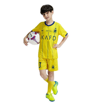 Yellow Boys Football Co-Ord Set (A-1394)