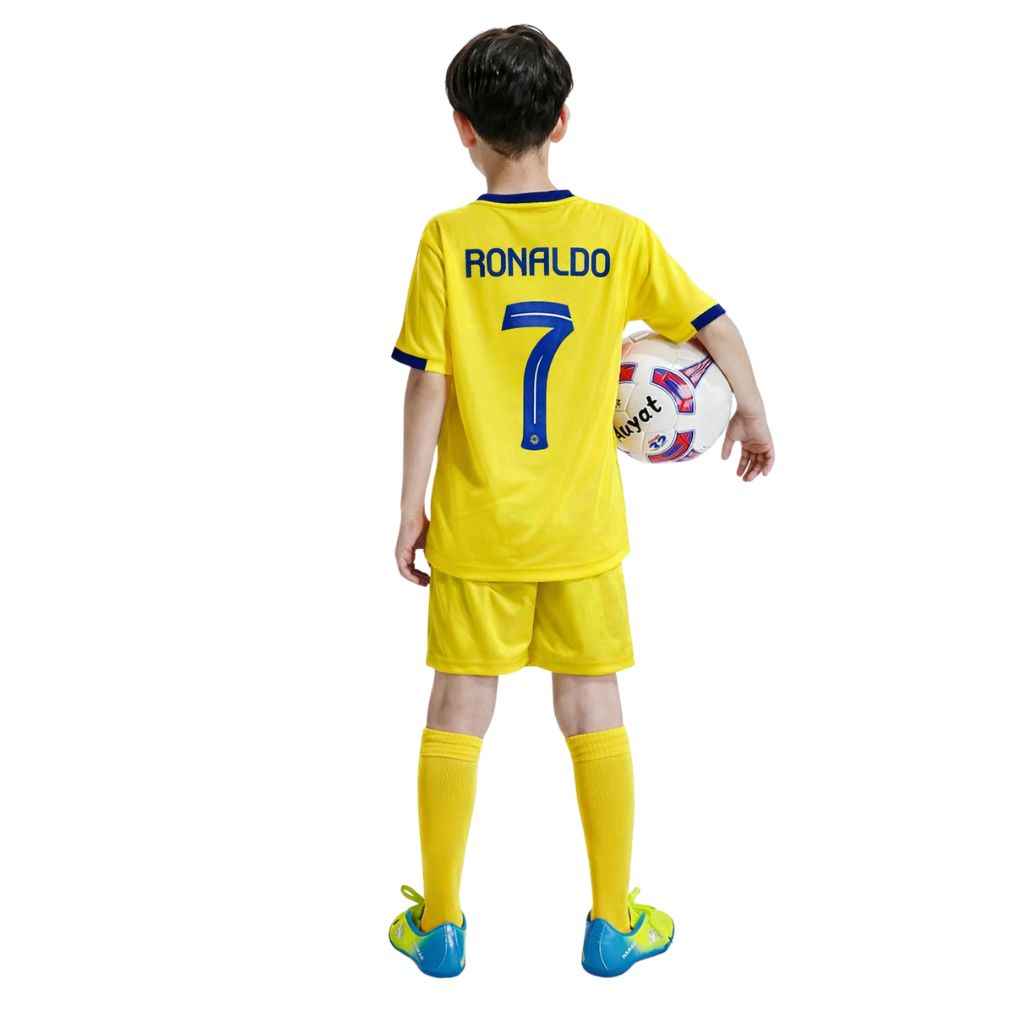 Yellow Boys Football Co-Ord Set (A-1394)