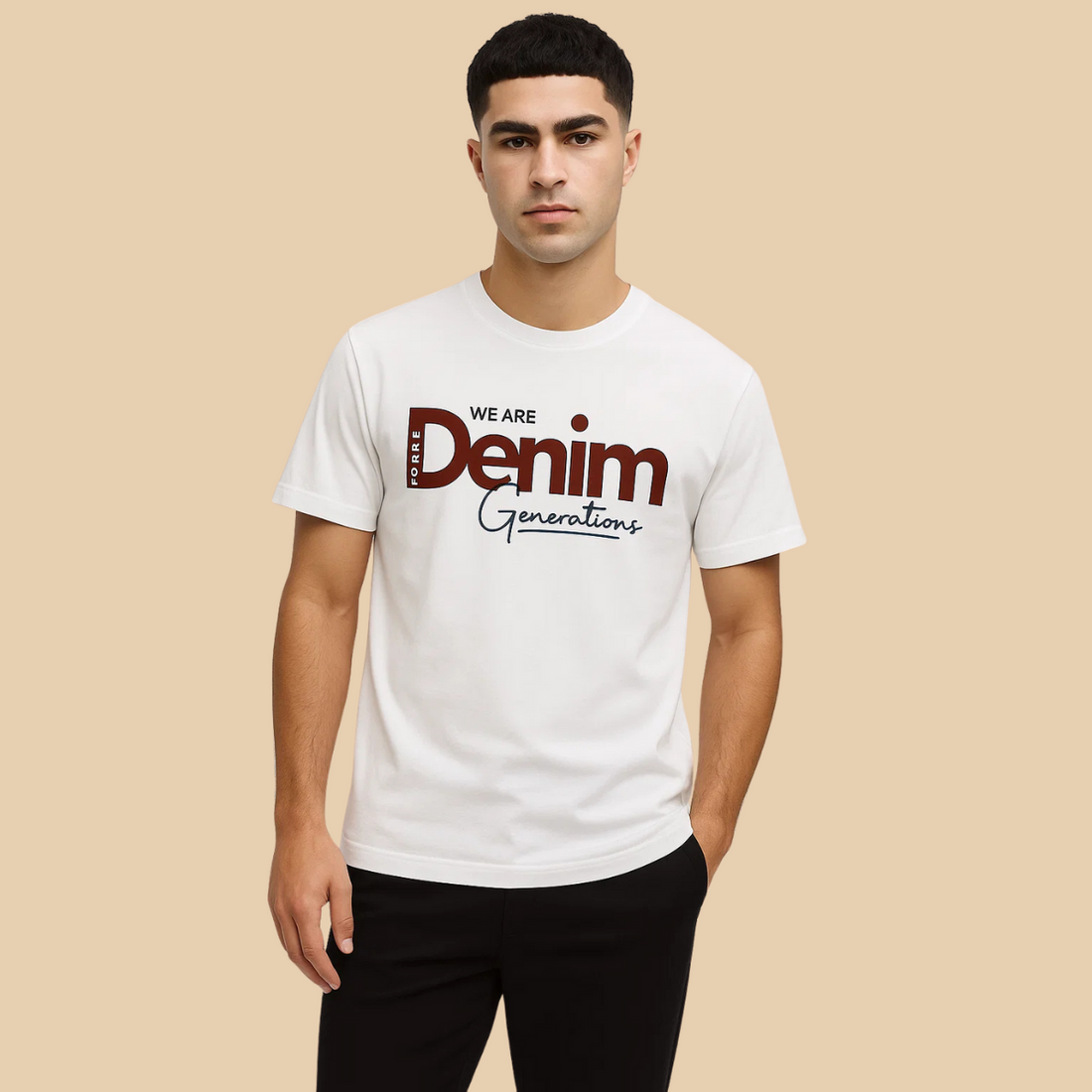 Basic Graphics T-Shirt D03 (1745) - Stylish and Comfortable Tee