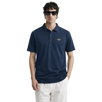 Ink Blue Mens Polo (A-3265)